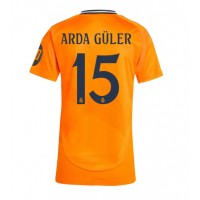 Camisa de time de futebol Real Madrid Arda Guler #15 Replicas 2º Equipamento Feminina 2024-25 Manga Curta